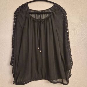 Alyx Flowy Feminine Flirty Blouse w/ Cami: Flattering Fit, Effortless Chic